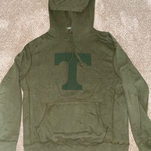 Tennessee Tailgate Hoodie ; Army Green ; Size Medium
